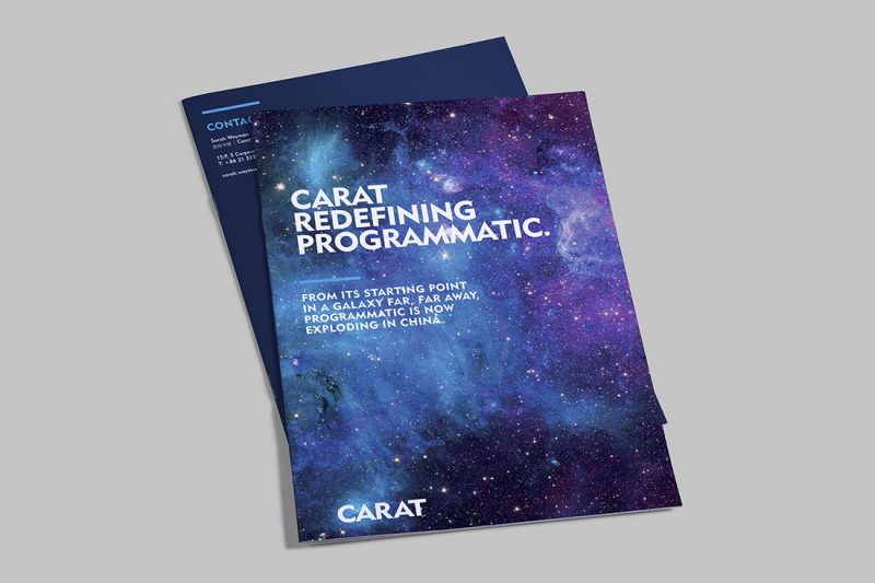 CARAT China - programmatic literature cover