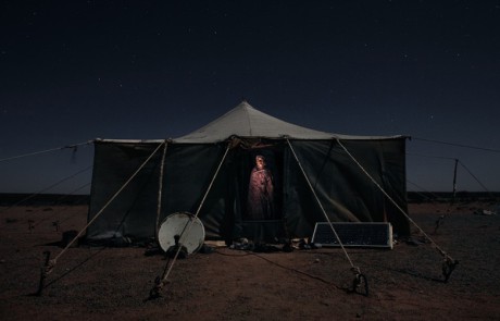 Saharawi ghost people - tent dwelling