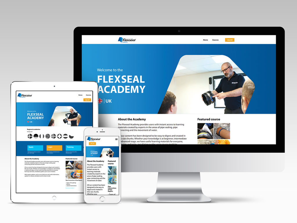 Flexseal Academy on multiple devices