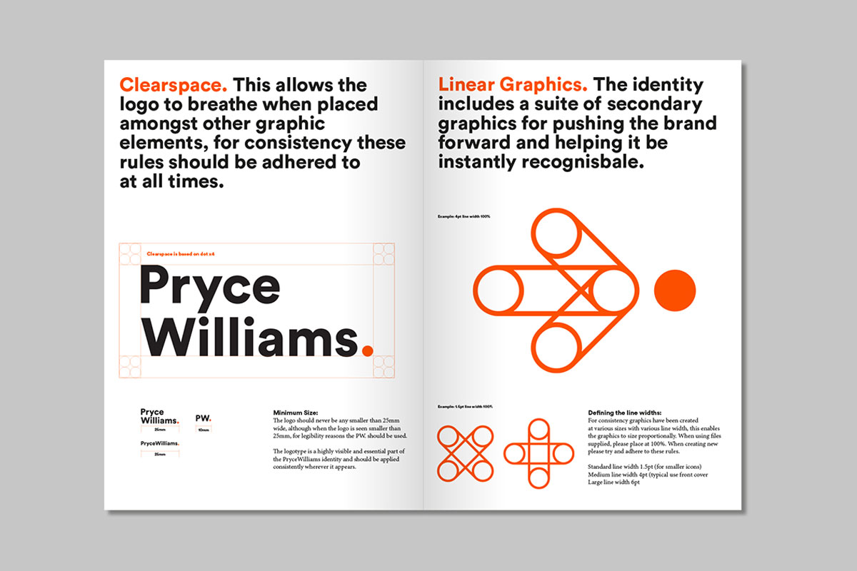 Corporate Identity Manual for Pryce Williams Limited