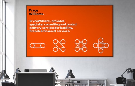 Poster design for Sheffield fintech consultancy, PryceWilliams.