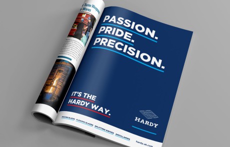 Full-page advert for Hardy UK limited